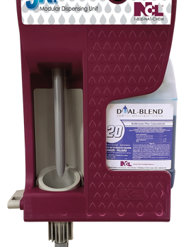 Janitorial Supplies Equipment - Dual Blend Jr Single Wall Dispensing Unit